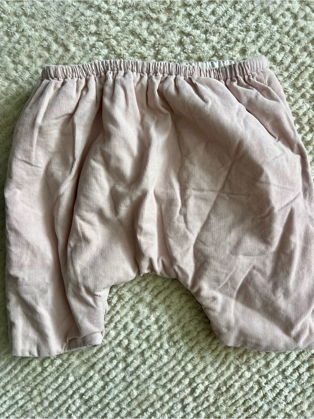 Bonpoint Blush Pale Pink Baby Bloomers Sz 12/18 mos